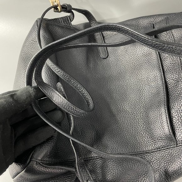 Michael Kors Women\'s MK Rachel LG Flap Black Leather Backpack main image 6